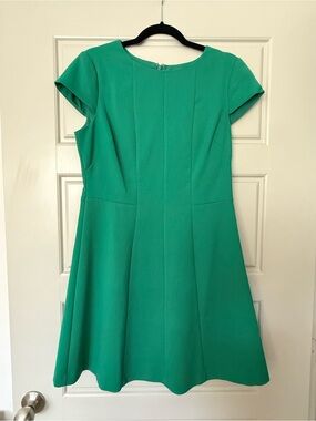 Harper Rose Green Fit-and-Flare Dress